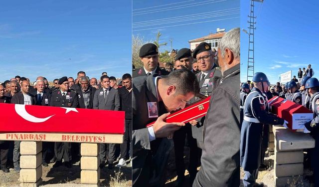 Kahramanmaraş’taki kazada ölen uzman çavuş Ramazan Daylak, Kayseri’de toprağa verildi