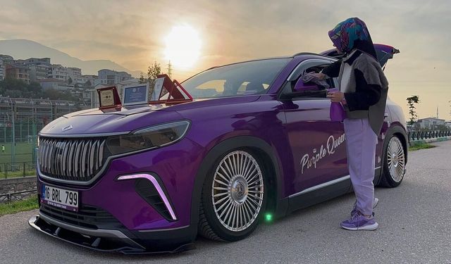 Modifiyeli TOGG görenleri şaşırttı