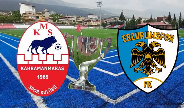 Kahramanmaraşspor – Erzurumspor maçı kaç kaç bitti? Türkiye Kupası'nda tur atlayan kim oldu?