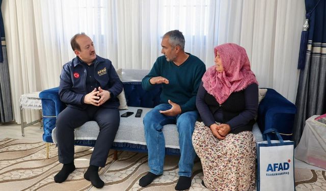 AFAD Başkanı Pehlivan, Kızılseki’de deprem konutlarını ziyaret etti