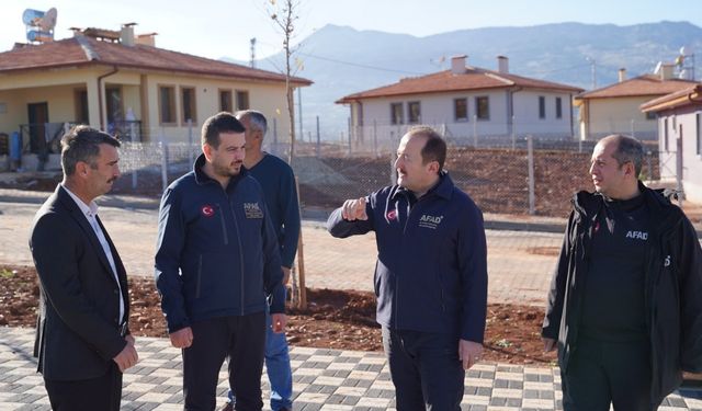 AFAD Başkanı Pehlivan’dan Kahramanmaraş’a inceleme ziyareti