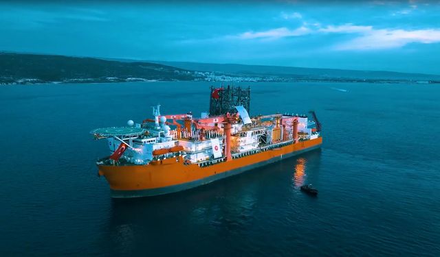 Türkiye Enerji Filosuna Bir Dev Daha Ekledi: 6’ncı Sondaj Gemisi Mersin’de