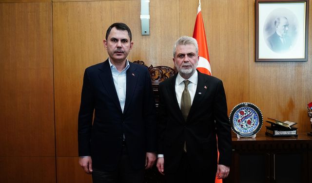 Bakan Murat Kurum, Kahramanmaraş Büyükşehir Belediyesi’ni ziyaret etti