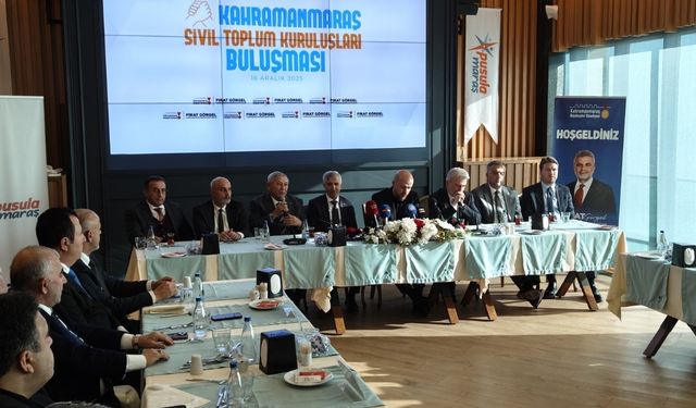 Başkan Erdoğan, Kahramanmaraş’ta STK Temsilcileriyle Şairler Tepesi’nde Buluştu