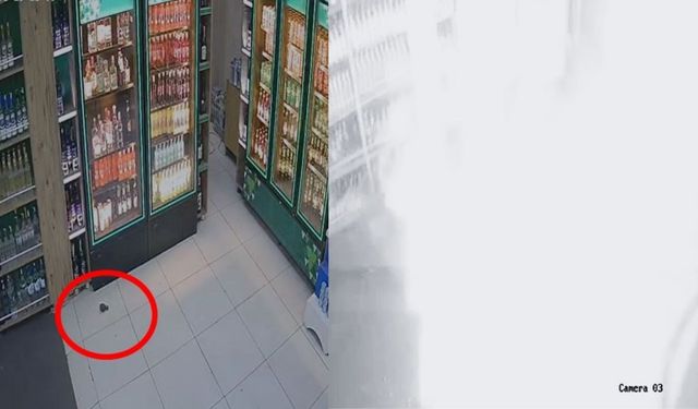 Diyarbakır’da markete el bombalı saldırı: Patlama anı kamerada