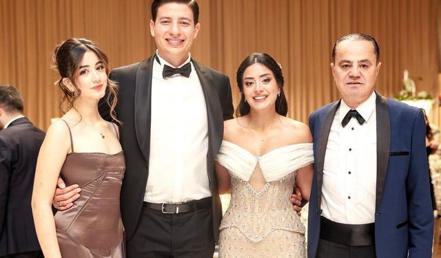 Gümüşer ailesi mutlu gününü nişan töreniyle kutladı