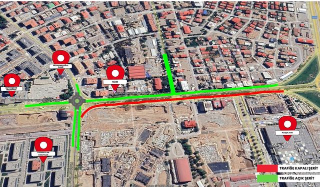 Azerbaycan Bulvarı’nda Araç Trafiği 23 Aralık’tan İtibaren Kapanacak