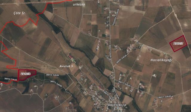 Kahramanmaraş Afşin'de 5,5 milyon TL değerinde sulu tarım arazisi satılacak