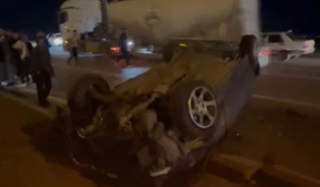 Kahramanmaraş–Kayseri Yolunda Otomobil Takla Attı: 2 Yaralı