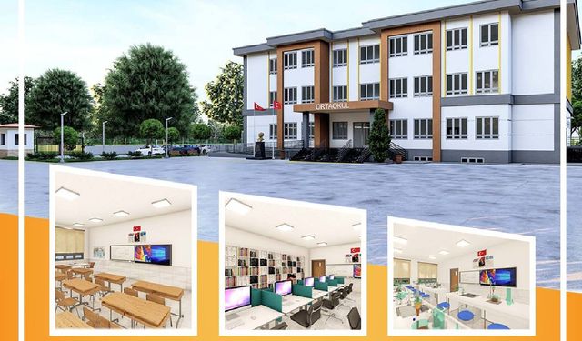 Kahramanmaraş’a 12 derslikli yeni ortaokul geliyor