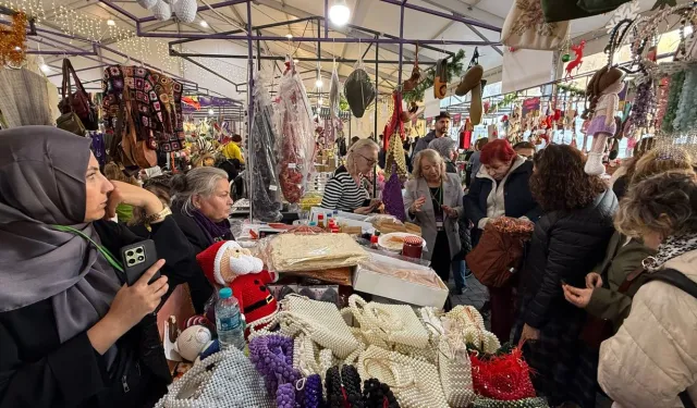 Kahramanmaraşlı kadınlardan Galataport’ta el emeği sergisi