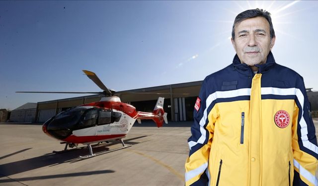 Kahramanmaraş’ta ambulans helikopter 2 yılda yüzlerce hastayı hayata bağladı