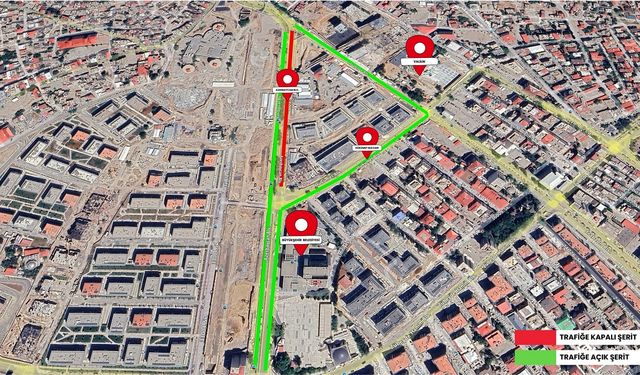 Kahramanmaraş’ta Azerbaycan bulvarı bu saatlerde trafiğe kapanacak