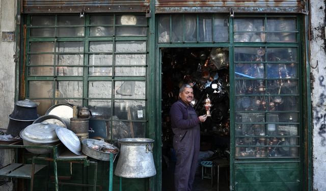 Kahramanmaraş'ta bakırcılık geleneği asırlık çarşıda yaşamaya devam ediyor