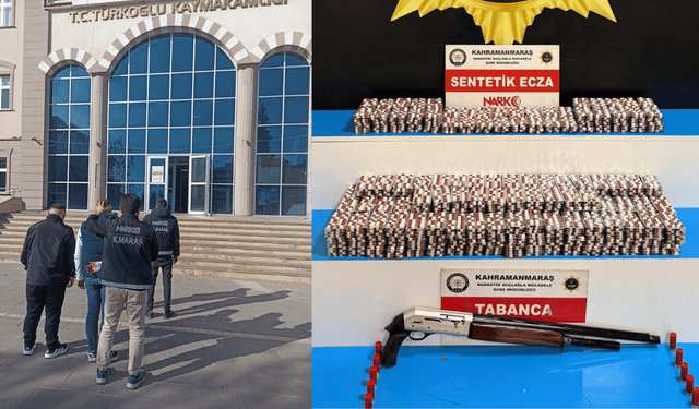 Kahramanmaraş’ta Büyük Yasaklı Madde Operasyonu