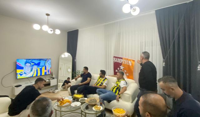 Kahramanmaraş’ta Derbi Coşkusu: Taraftarlar Ekrana Kitlendi