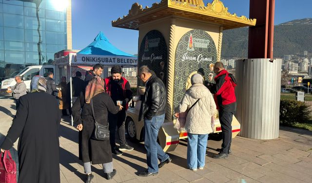 Kahramanmaraş’ta hasta ve yakınlarına sıcak çorba ikramı başladı