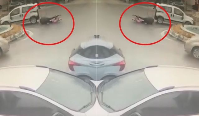 Kahramanmaraş’ta kavşakta bisiklet sürücüsüne araç çarptı