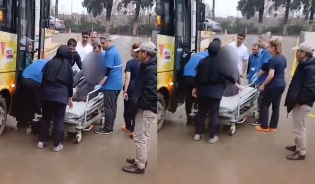 Kahramanmaraş’ta otobüste fenalaşan kıza şoförden insanlık dersi