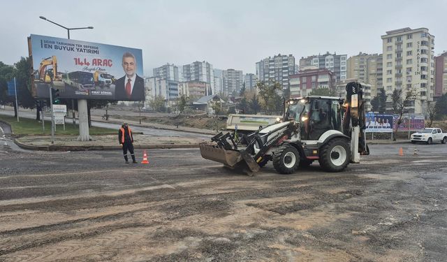 Kahramanmaraş’ta sağanak sonrası ekipleri sahada