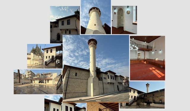 Kahramanmaraş’ta Tarihi Camii Yeniden İbadete Açılıyor