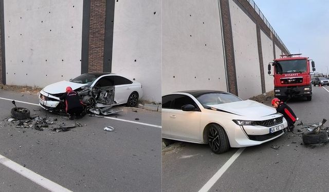 Kahramanmaraş'ta trafik kazasında 1’i ağır 2 yaralı