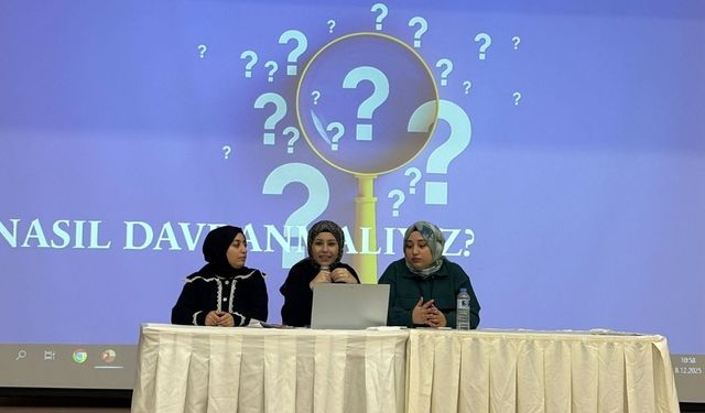 Kahramanmaraş’ta yurt personeline psikososyal destek eğitimi verildi