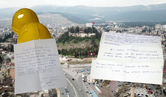 Kahramanmaraşlılardan 6 Şubat’ın kahramanlarına mektup