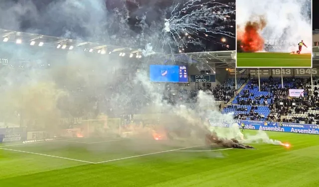 Küme Düşen Takımın Taraftarları Stadı Yaktı