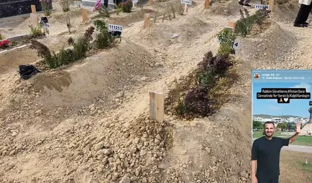 Mersin'de komşusu tarafından öldürülen anne ve oğlu yan yana defnedildi