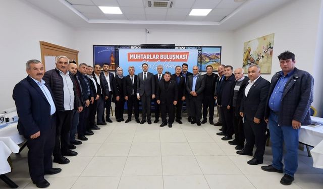Muhtarlar Buluşması Ekinözü ve Nurhak’ta yapıldı: Talepler sahada dinlendi