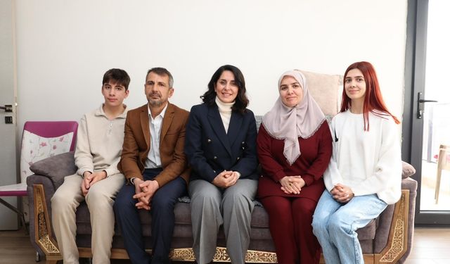 Sevilay Tuncer, Kahramanmaraş TOKİ konutlarını ziyaret etti