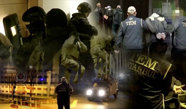 Kahramanmaraş dahil 32 ilde DEAŞ operasyonu; 170 şüpheli yakalandı