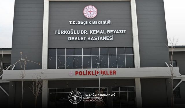 Türkoğlu Devlet Hastanesi’nde sağlık müdürü değişti