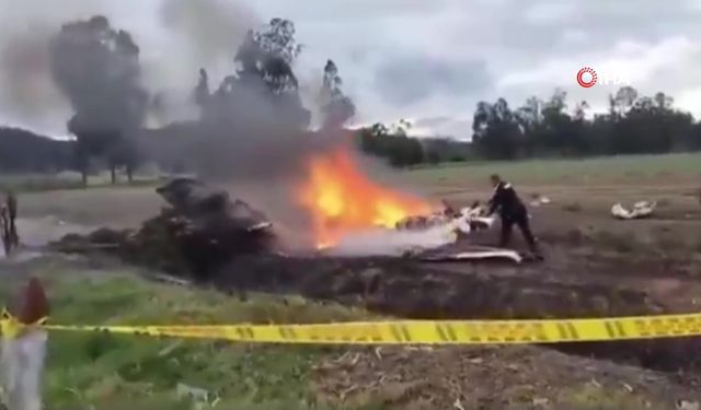 Kolombiya’da uçak kazası: 6 ölü