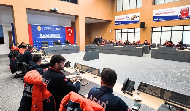 AFAD’dan Kahramanmaraş’ta kritik kış eğitimi başladı