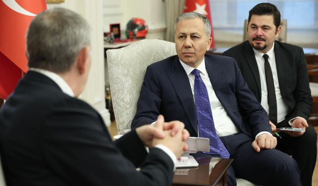 Bakan Yerlikaya, UNRWA Genel Komiseri Lazzarini ile görüştü