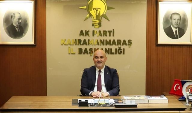 AK Parti Kahramanmaraş İl Başkanı Gül’den Miraç Kandili mesajı