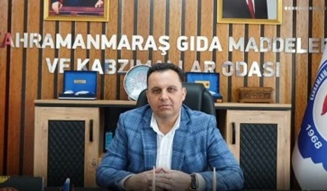 Kahramanmaraş Gıda Maddeleri ve Kabzımallar Esnaf Odası’nda Halit Orhan yeniden başkan