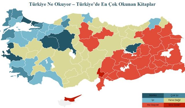Bu illerde kitap okunmuyor! Kahramanmaraş da listede