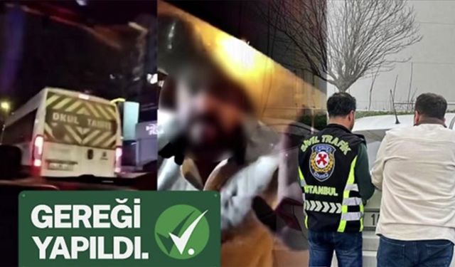 Kafasıyla araç camını kırarak sürücüye saldıran kişi yakalandı