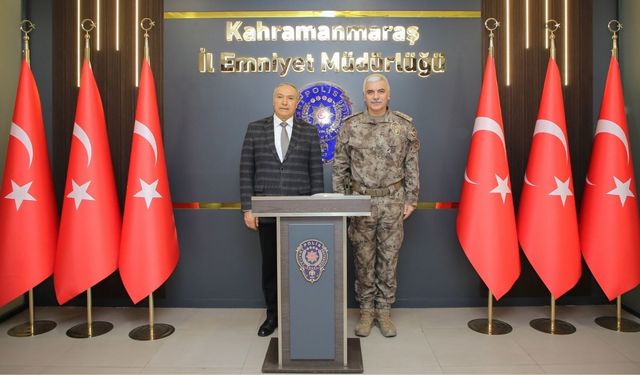 Kahramanmaraş Emniyeti, Korgeneral Çitil’i ağırladı