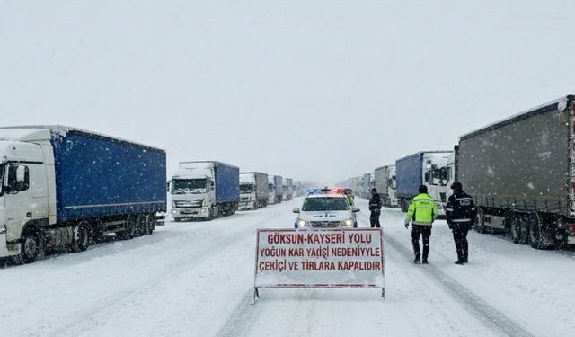 Kahramanmaraş–Göksun Karayolunda Ağır Tonajlı Araç Geçişine İzin Verilmiyor