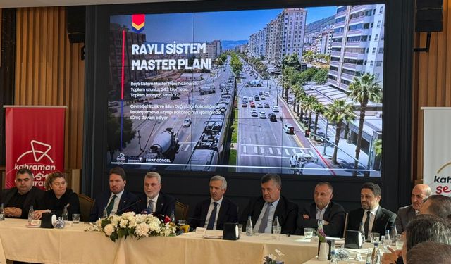Kahramanmaraş Raylı Sistem Master Planı Açıklandı: 27 İstasyon, 24.3 Kilometre Hat