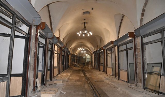 Kahramanmaraş Tarihi Kapalı Çarşı Şubat’ta Yeniden Açılıyor