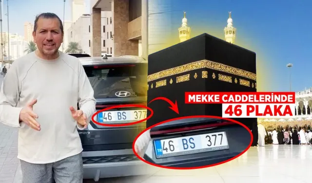 Kahramanmaraşlı Gazeteci Mesut Tuğrul Kendi Aracıyla Umre’ye Gitti