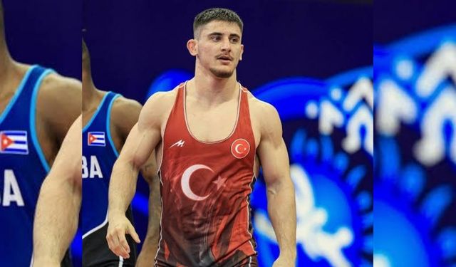 Kahramanmaraşlı güreşçi İbrahim Metehan Yaprak’tan uluslararası başarı