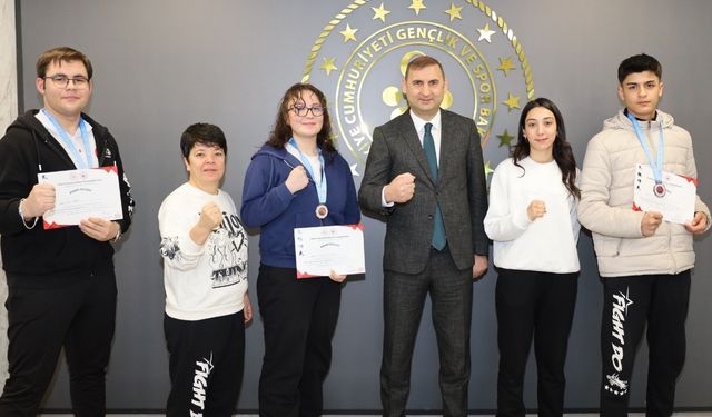 Kahramanmaraşlı Wushu Kung Fu sporcularından Türkiye derecesi