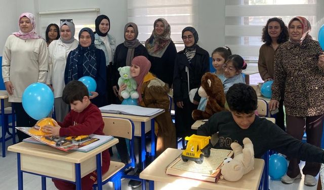 Kahramanmaraş’ta görme engelliler okuluna gönüllü ziyaret