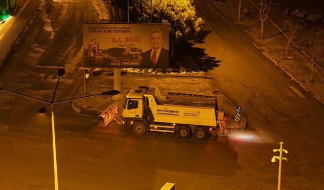 Kahramanmaraş’ta Kar Yağışı Öncesi Kritik Güzergâhlarda Önlemler Artırıldı